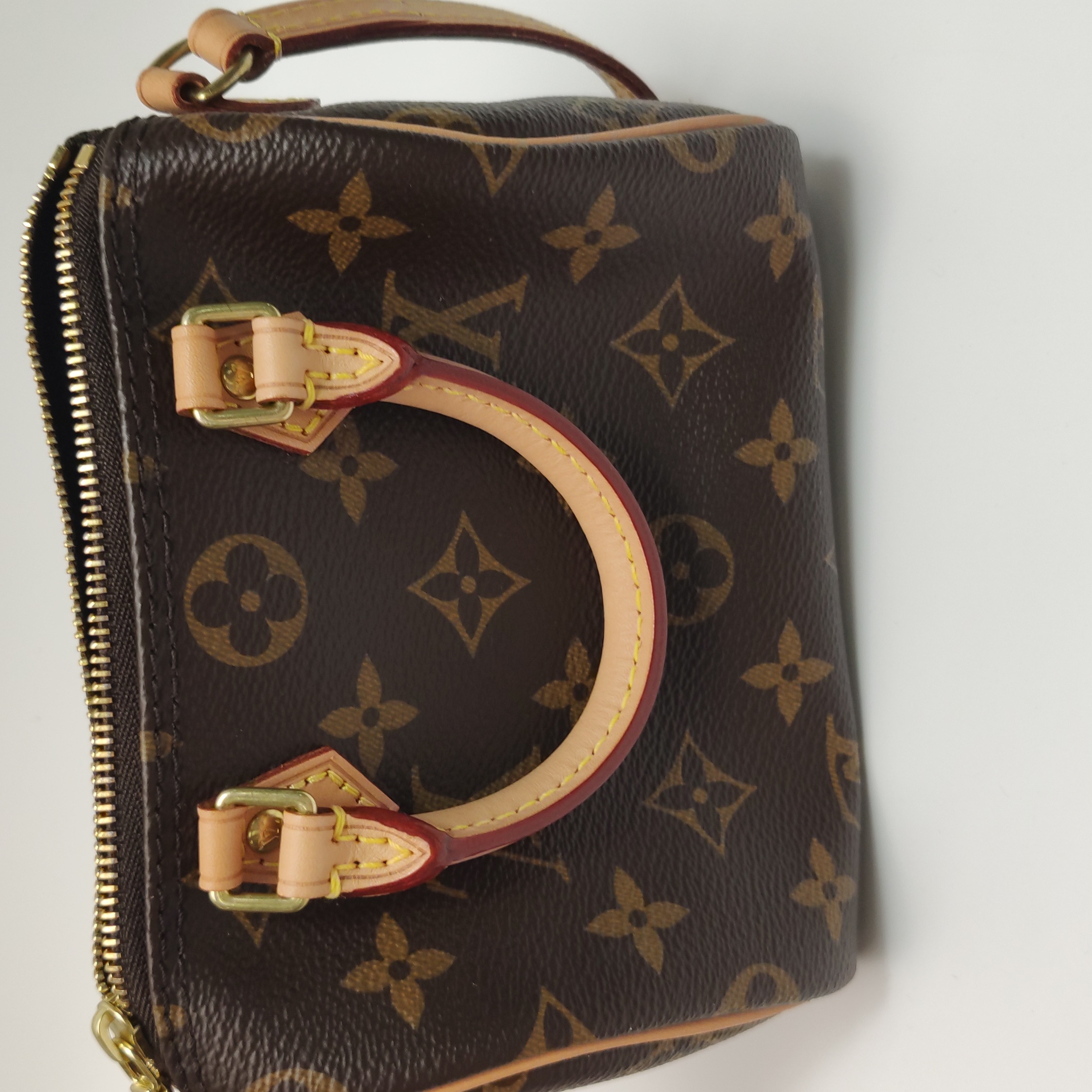 Louis Vuitton(LV) Speedy Bandouliere NM Bag Monogram Canvas Nano — photo 9 of 15