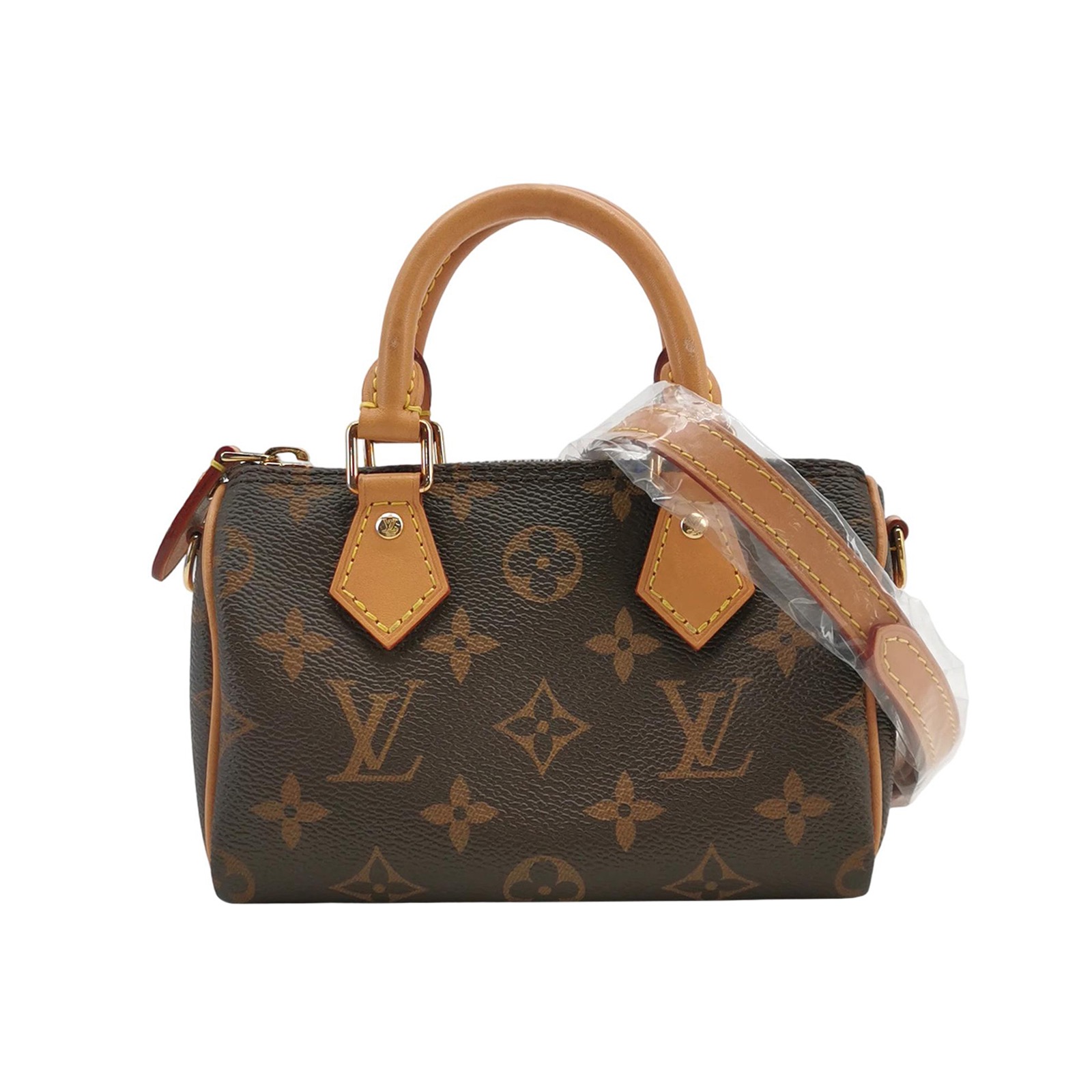Louis Vuitton(LV) Speedy Bandouliere NM Bag Monogram Canvas Nano — photo 1 of 22