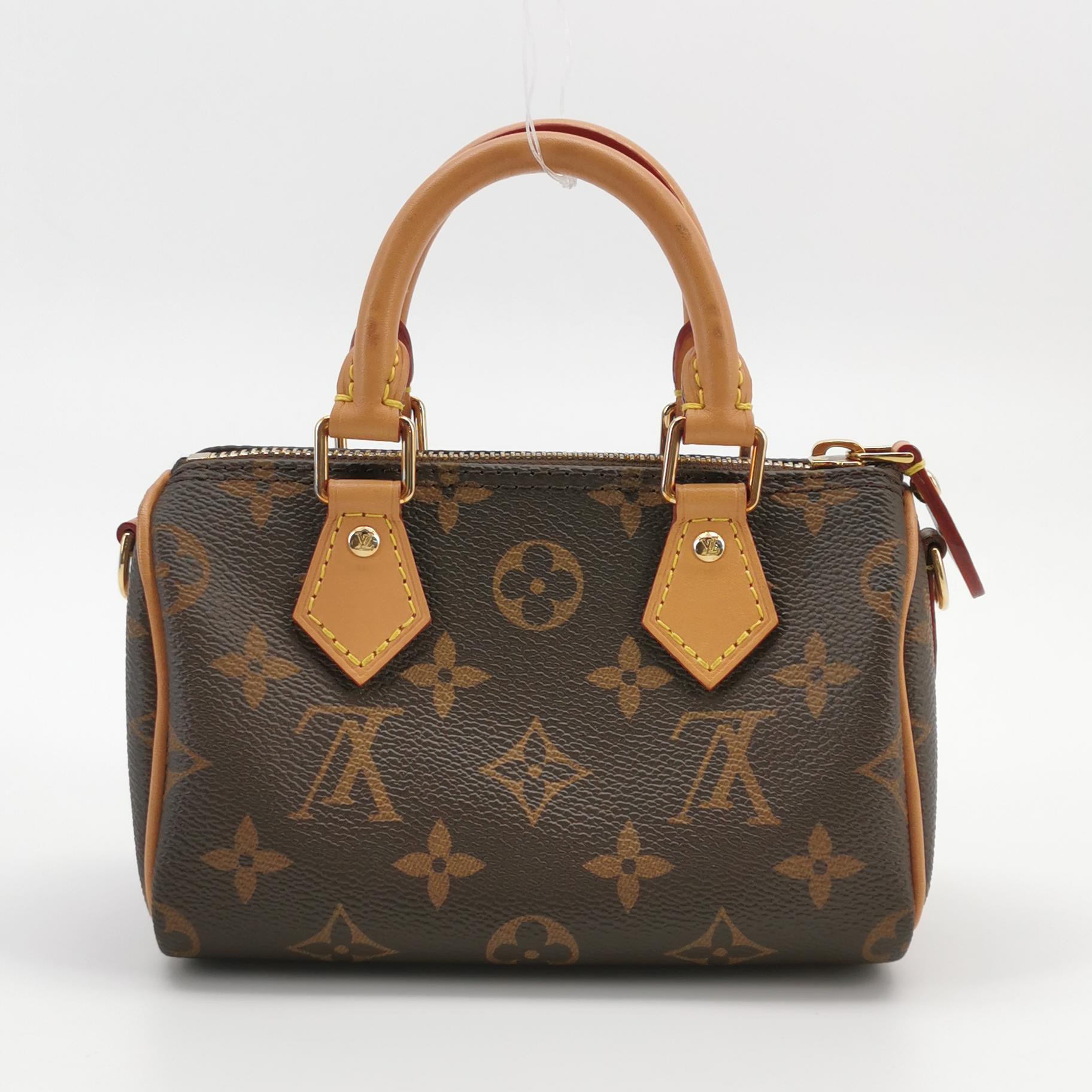 Louis Vuitton(LV) Speedy Bandouliere NM Bag Monogram Canvas Nano — photo 6 of 22