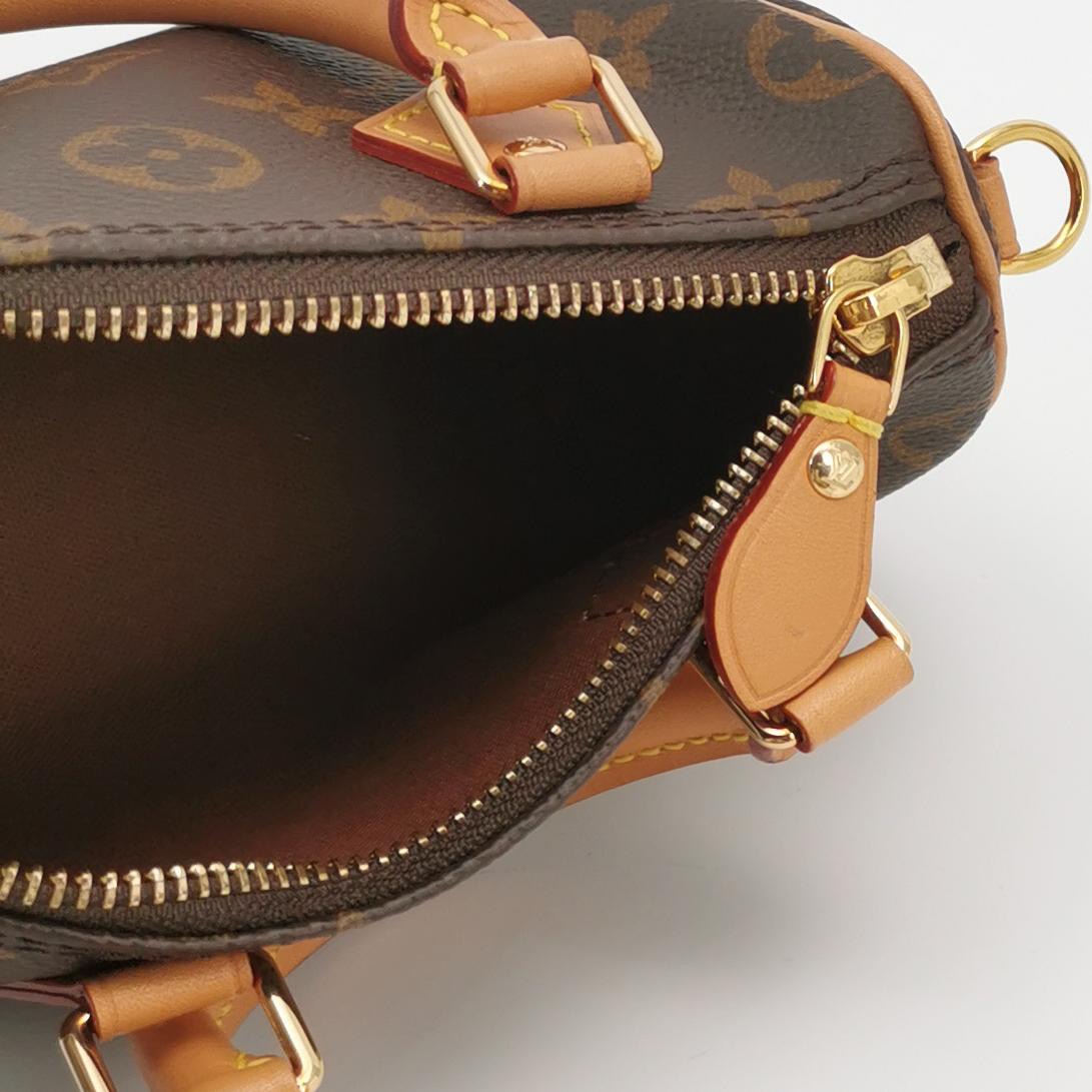 Louis Vuitton(LV) Speedy Bandouliere NM Bag Monogram Canvas Nano — photo 8 of 22