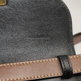 Gucci Padlock Front Pocket Flap Shoulder Bag GG Coated Canvas and Leather Mini — thumbnail 12