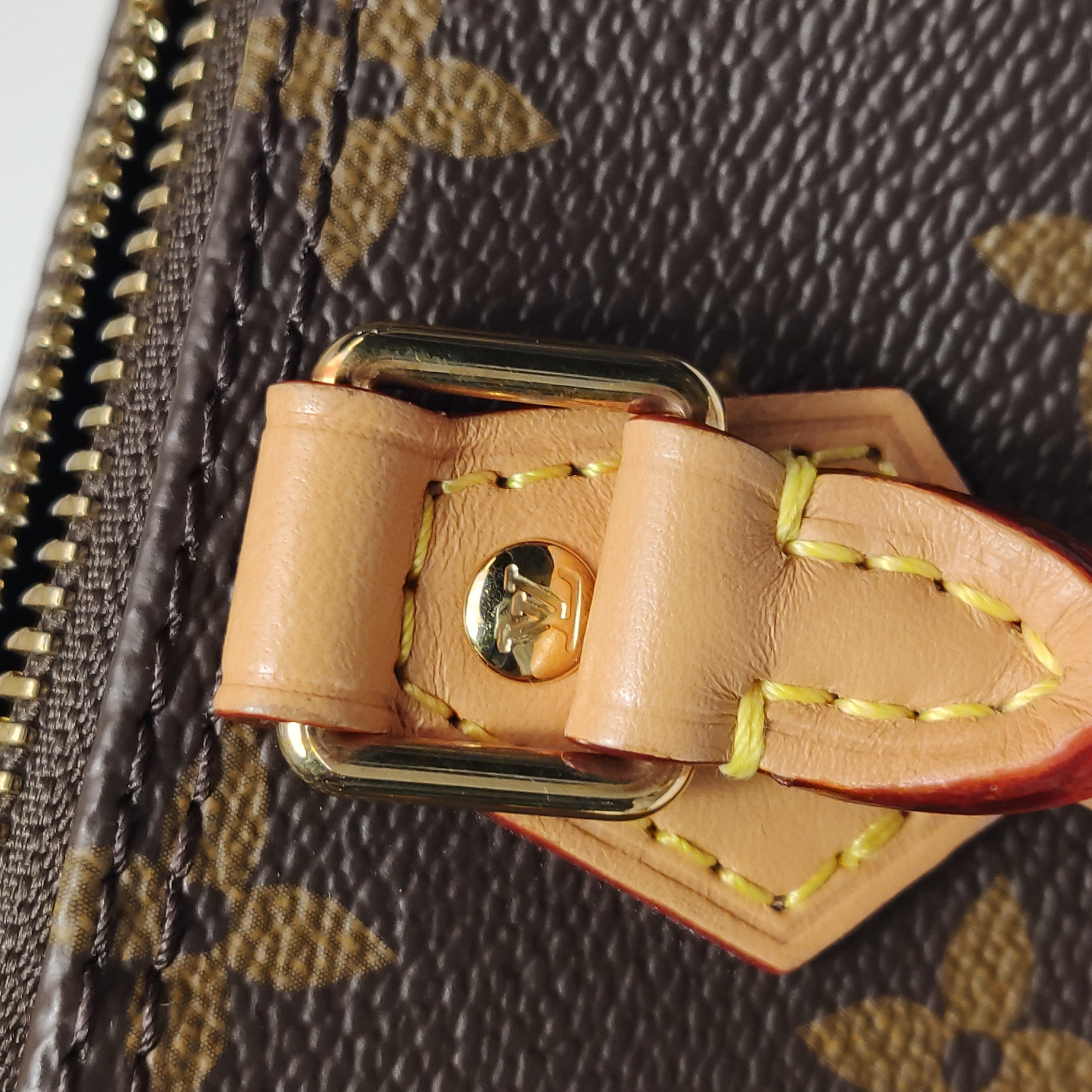 Louis Vuitton(LV) Speedy Bandouliere NM Bag Monogram Canvas Nano — photo 10 of 22