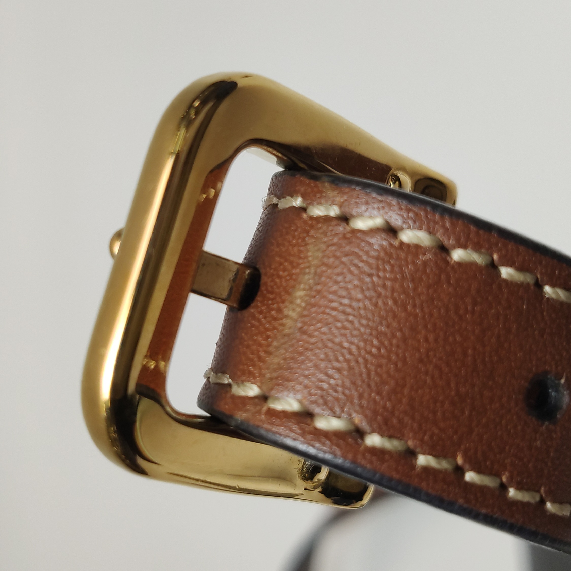 Gucci Padlock Front Pocket Flap Shoulder Bag GG Coated Canvas and Leather Mini — photo 14 of 15