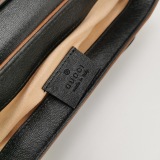 Gucci Padlock Front Pocket Flap Shoulder Bag GG Coated Canvas and Leather Mini — thumbnail 8