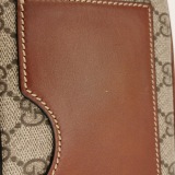 Gucci Padlock Front Pocket Flap Shoulder Bag GG Coated Canvas and Leather Mini — thumbnail 13
