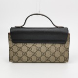 Gucci Padlock Top Handle Bag GG Coated Canvas and Leather Mini — thumbnail 3