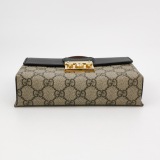 Gucci Padlock Top Handle Bag GG Coated Canvas and Leather Mini — thumbnail 6