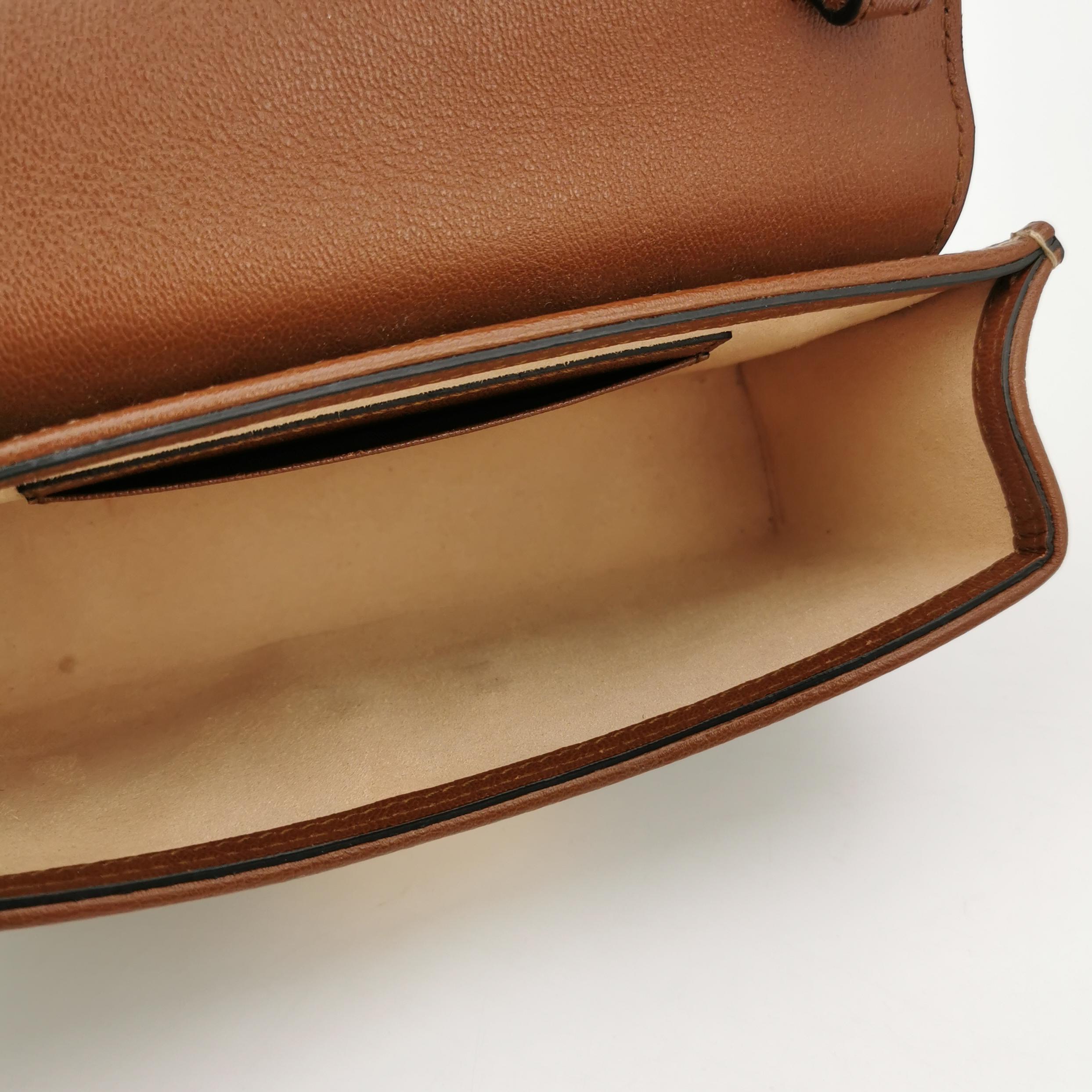 Gucci Padlock Top Handle Bag GG Coated Canvas and Leather Mini — photo 7 of 13