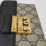 Gucci Padlock Top Handle Bag GG Coated Canvas and Leather Mini — thumbnail 9