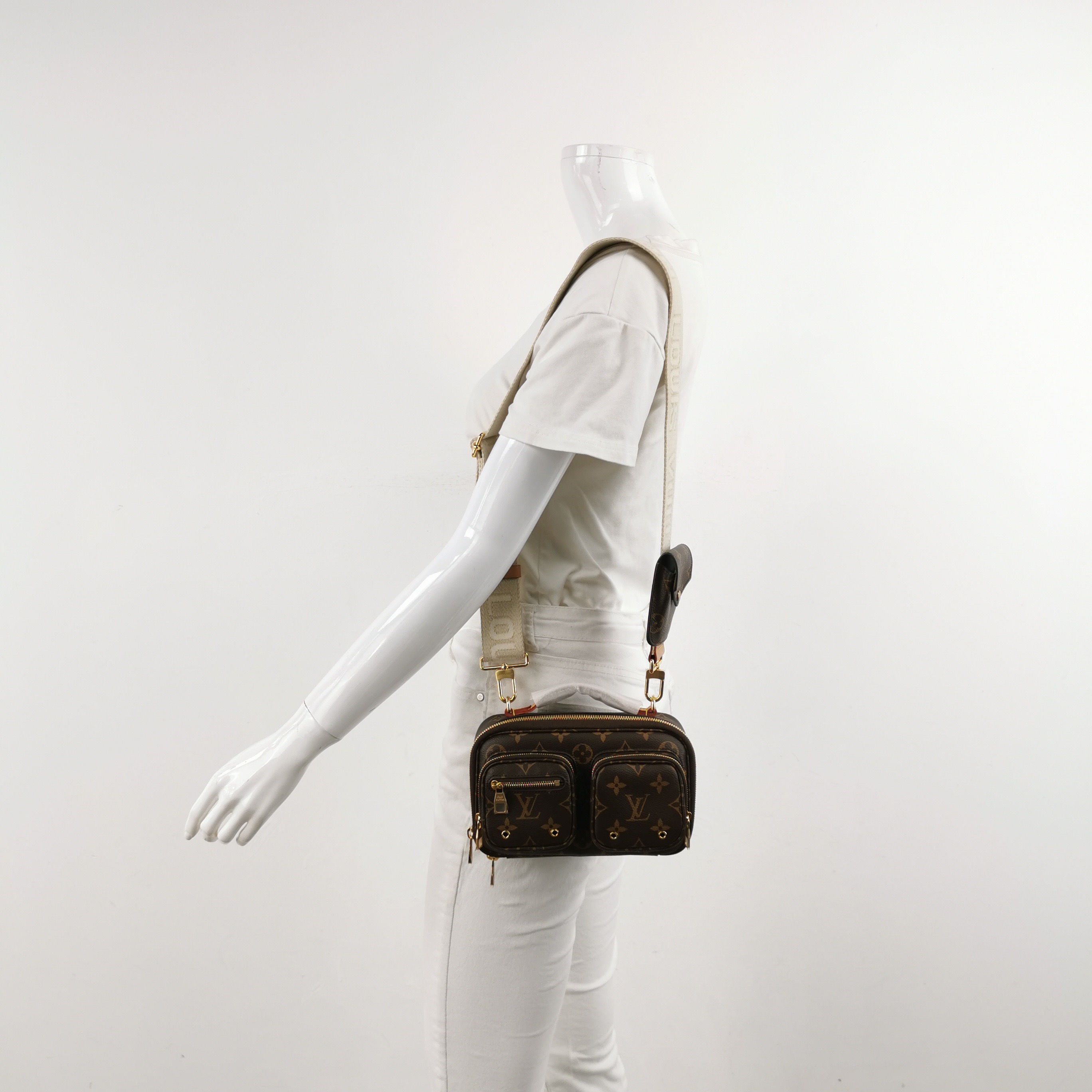 Louis Vuitton(LV) Utility Crossbody Bag Monogram Canvas — alternate view