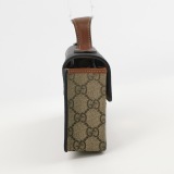 Gucci Padlock Top Handle Bag GG Coated Canvas and Leather Mini — thumbnail 5