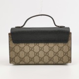 Gucci Padlock Top Handle Bag GG Coated Canvas and Leather Mini — thumbnail 3