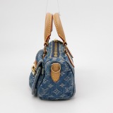 Louis Vuitton(LV) Speedy Bandouliere NM Bag Monogram Denim Nano — thumbnail 3