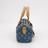 Louis Vuitton(LV) Speedy Bandouliere NM Bag Monogram Denim Nano — thumbnail 4