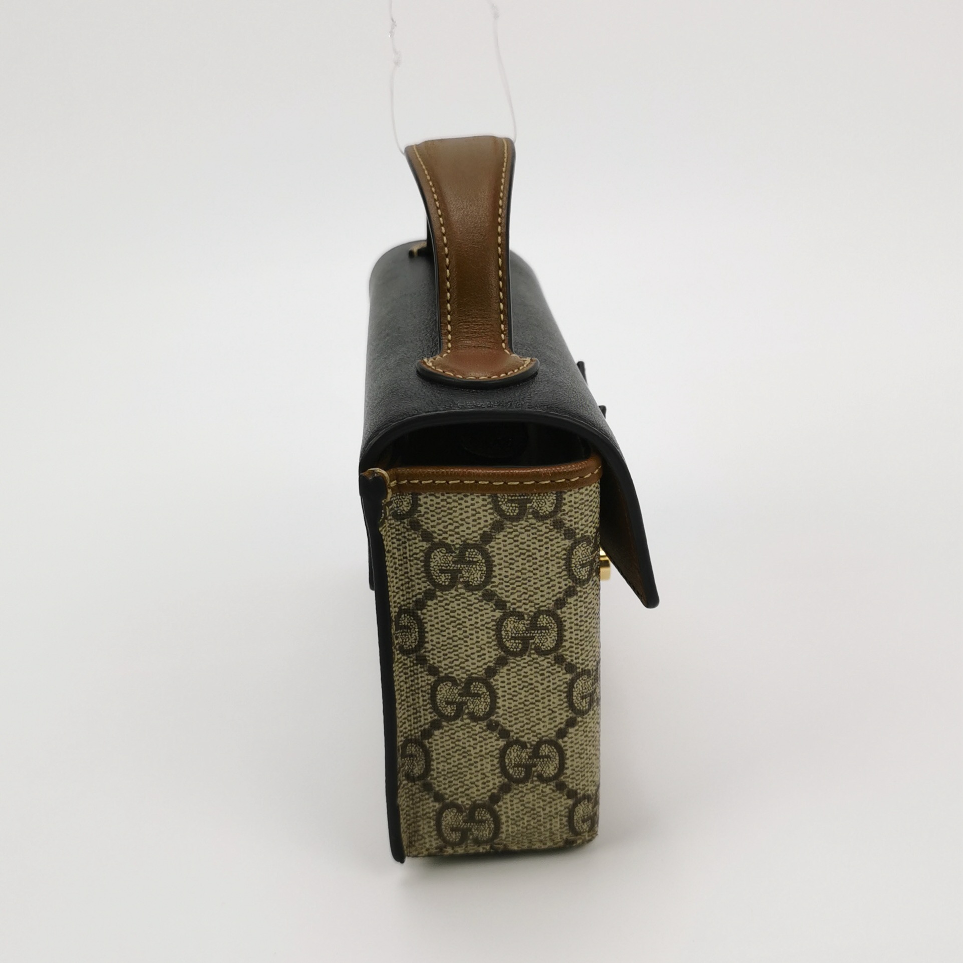 Gucci Padlock Top Handle Bag GG Coated Canvas and Leather Mini — photo 4 of 15