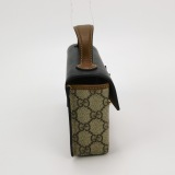 Gucci Padlock Top Handle Bag GG Coated Canvas and Leather Mini — thumbnail 4