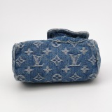 Louis Vuitton(LV) Speedy Bandouliere NM Bag Monogram Denim Nano — thumbnail 6