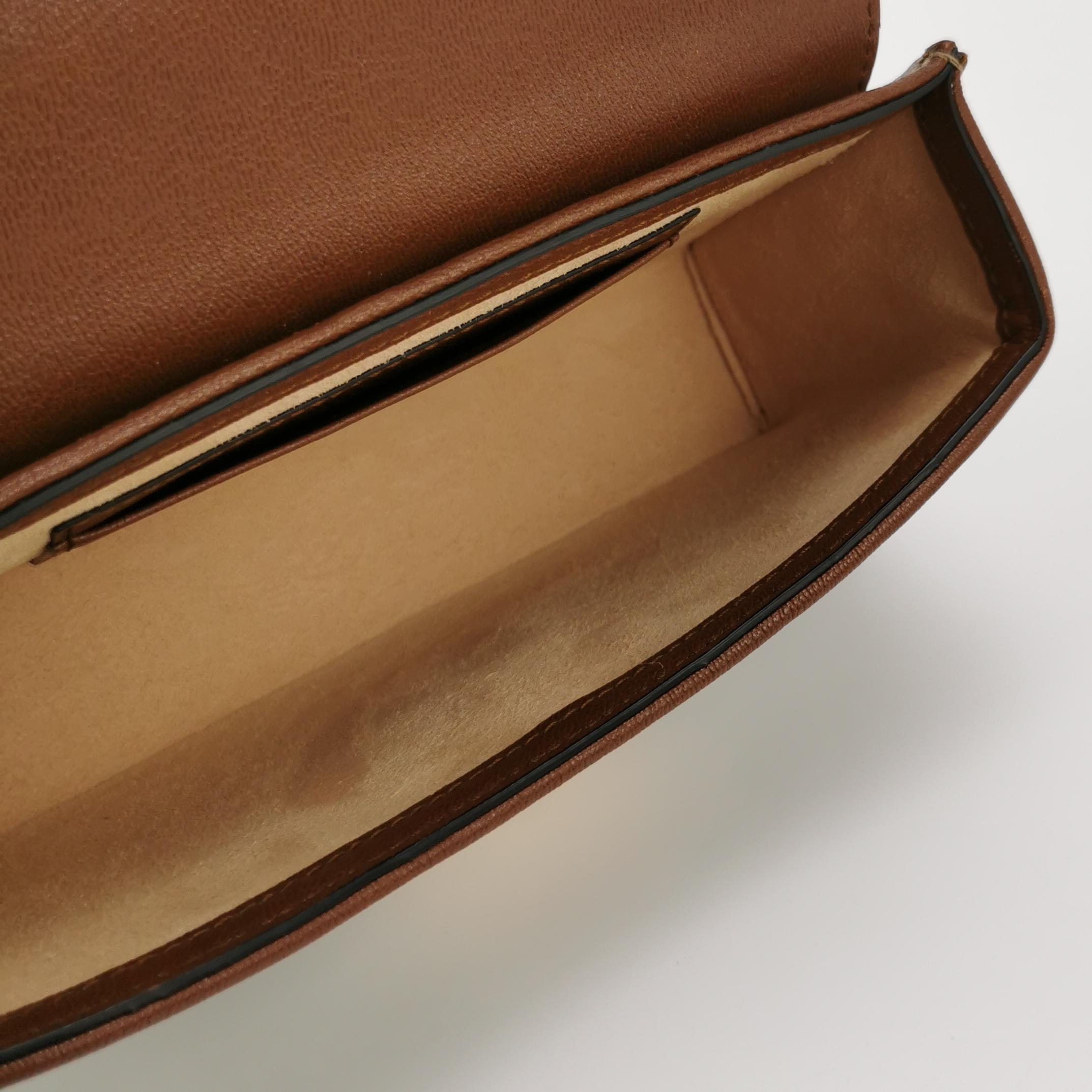 Gucci Padlock Top Handle Bag GG Coated Canvas and Leather Mini — photo 7 of 15