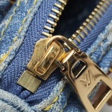 Louis Vuitton(LV) Speedy Bandouliere NM Bag Monogram Denim Nano — thumbnail 11
