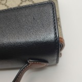 Gucci Padlock Top Handle Bag GG Coated Canvas and Leather Mini — thumbnail 11