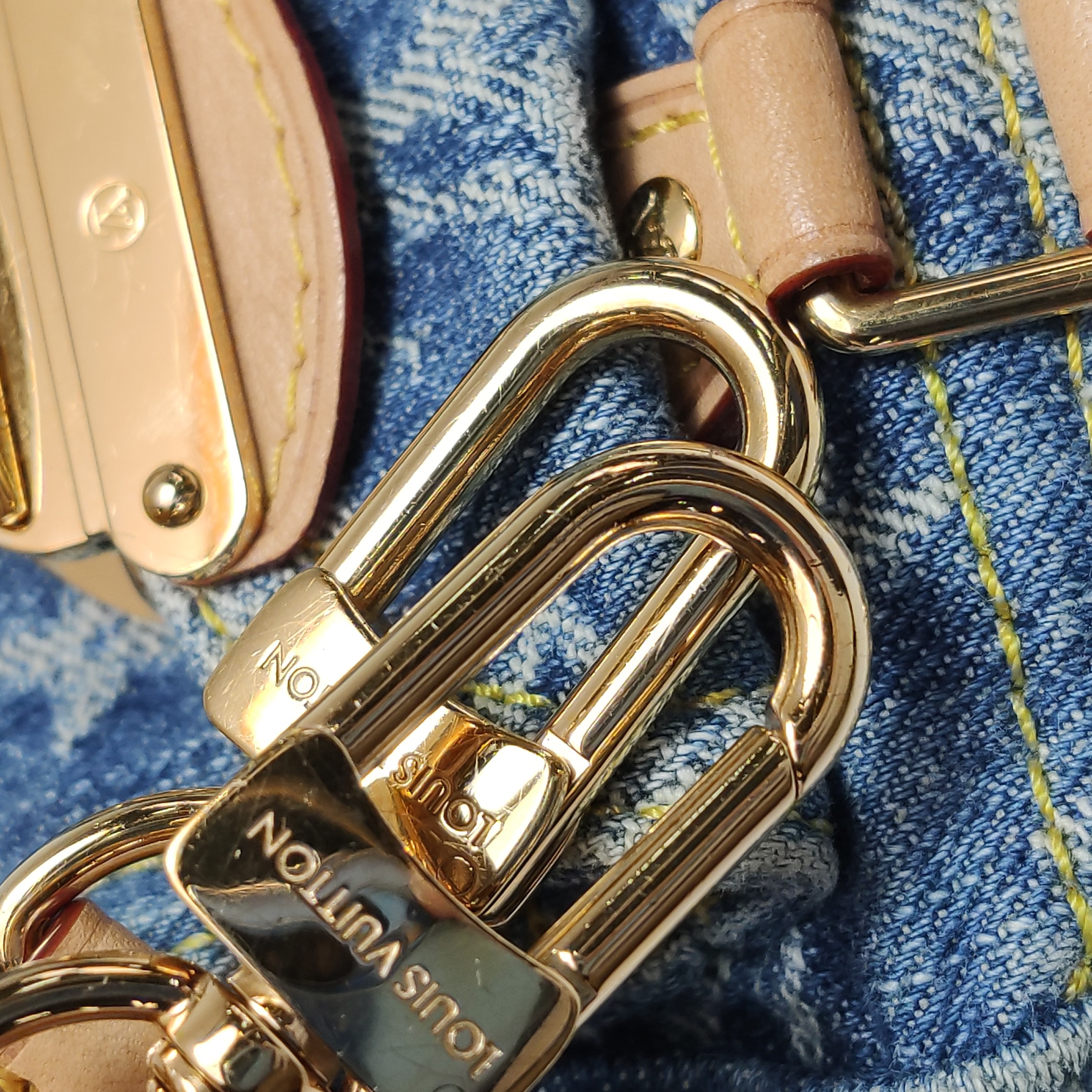 Louis Vuitton(LV) Speedy Bandouliere NM Bag Monogram Denim Nano — photo 14 of 23