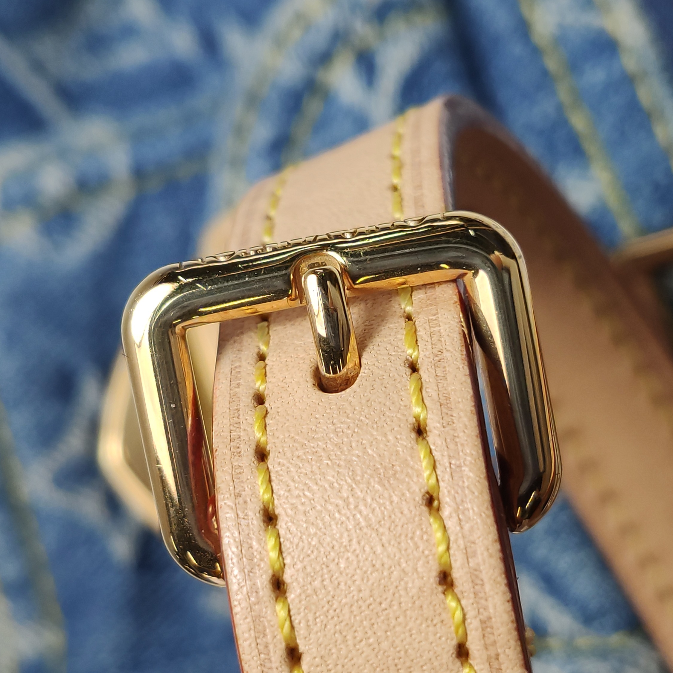 Louis Vuitton(LV) Speedy Bandouliere NM Bag Monogram Denim Nano — photo 15 of 23