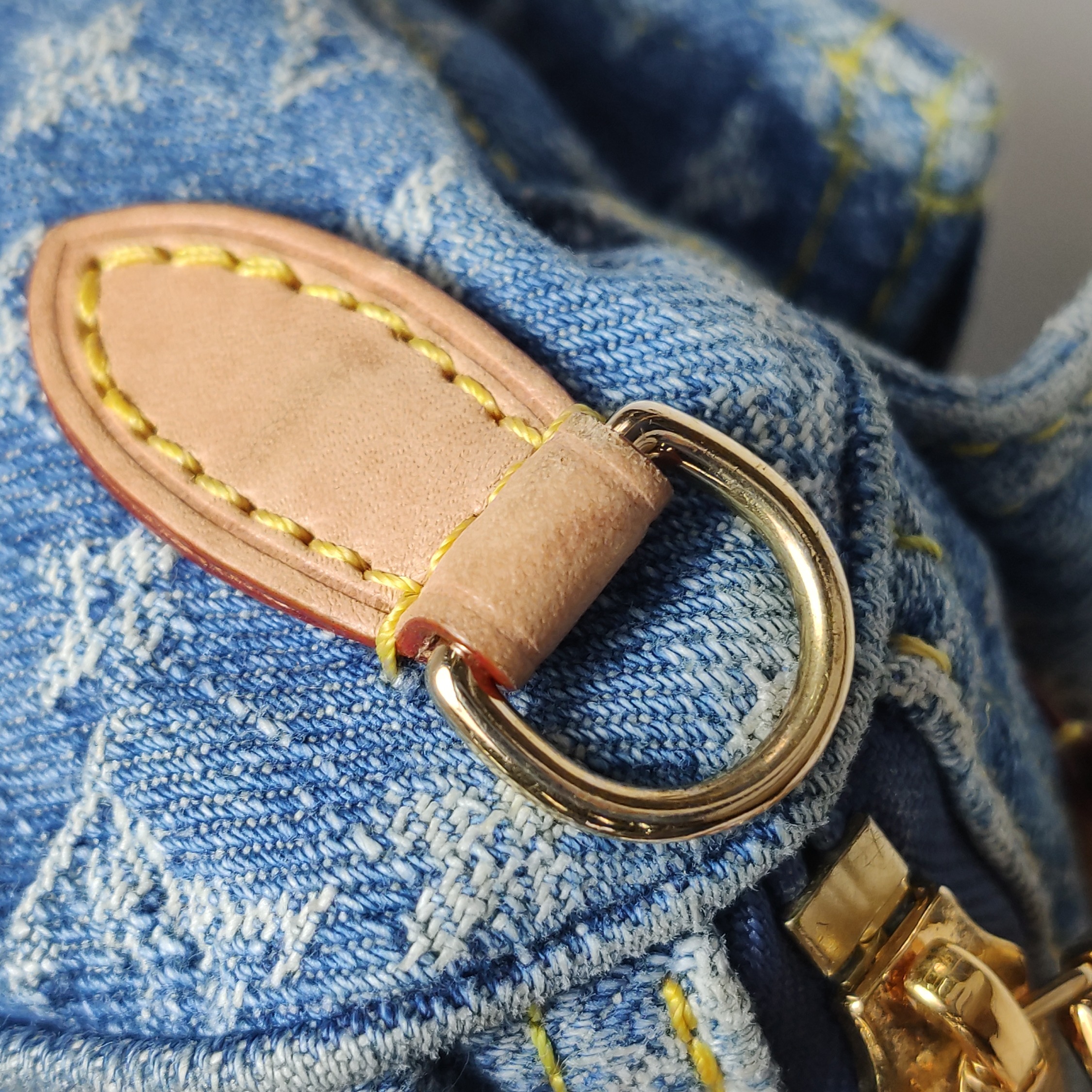 Louis Vuitton(LV) Speedy Bandouliere NM Bag Monogram Denim Nano — photo 13 of 23