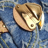 Louis Vuitton(LV) Speedy Bandouliere NM Bag Monogram Denim Nano — thumbnail 20