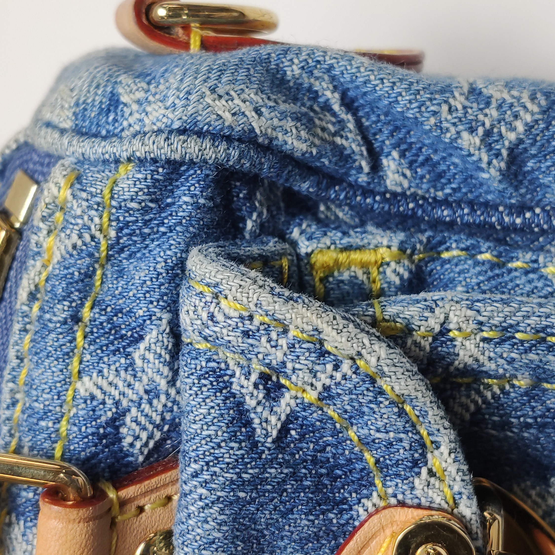 Louis Vuitton(LV) Speedy Bandouliere NM Bag Monogram Denim Nano — photo 21 of 23