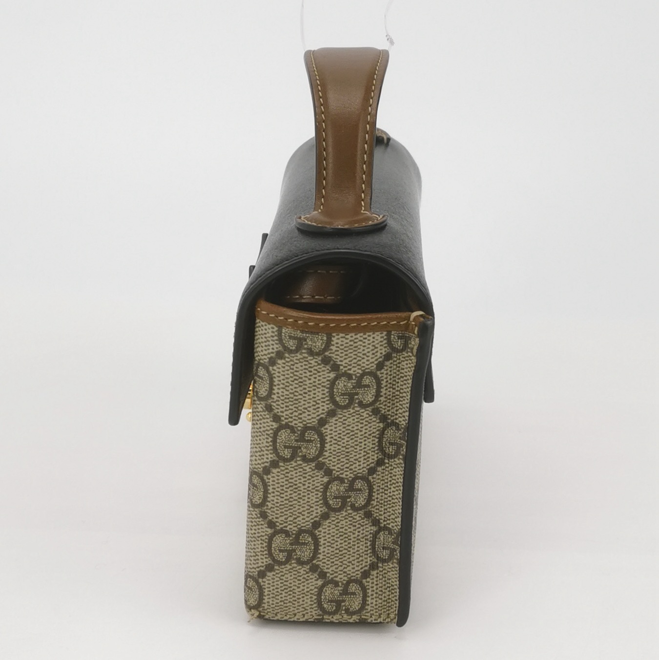 Gucci Padlock Top Handle Bag GG Coated Canvas and Leather Mini — photo 5 of 15