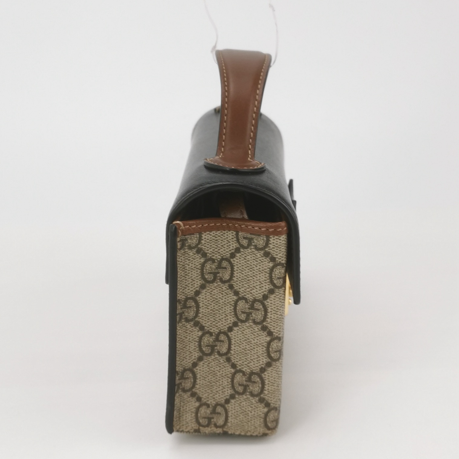Gucci Padlock Top Handle Bag GG Coated Canvas and Leather Mini — photo 4 of 15