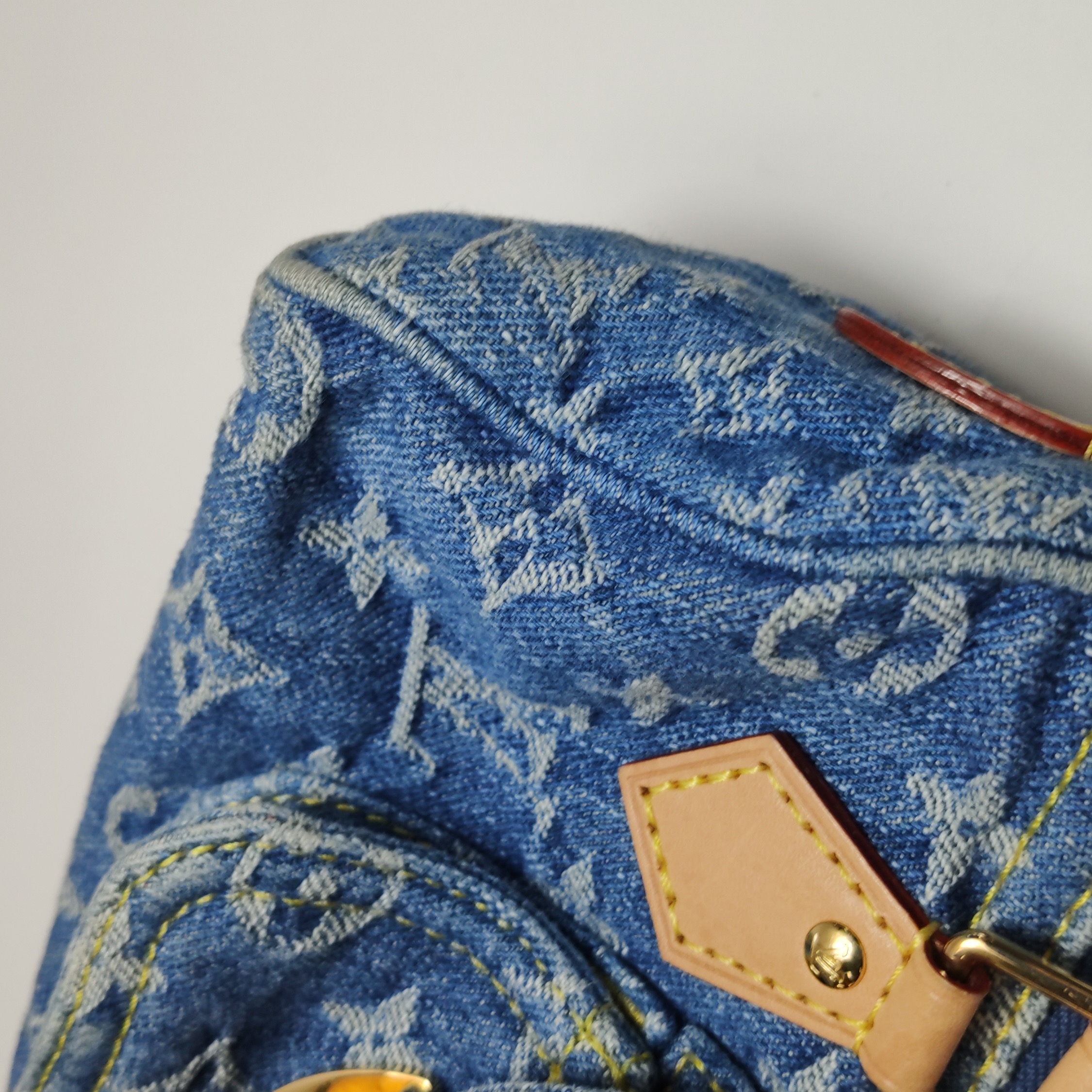 Louis Vuitton(LV) Speedy Bandouliere NM Bag Monogram Denim Nano — photo 17 of 23