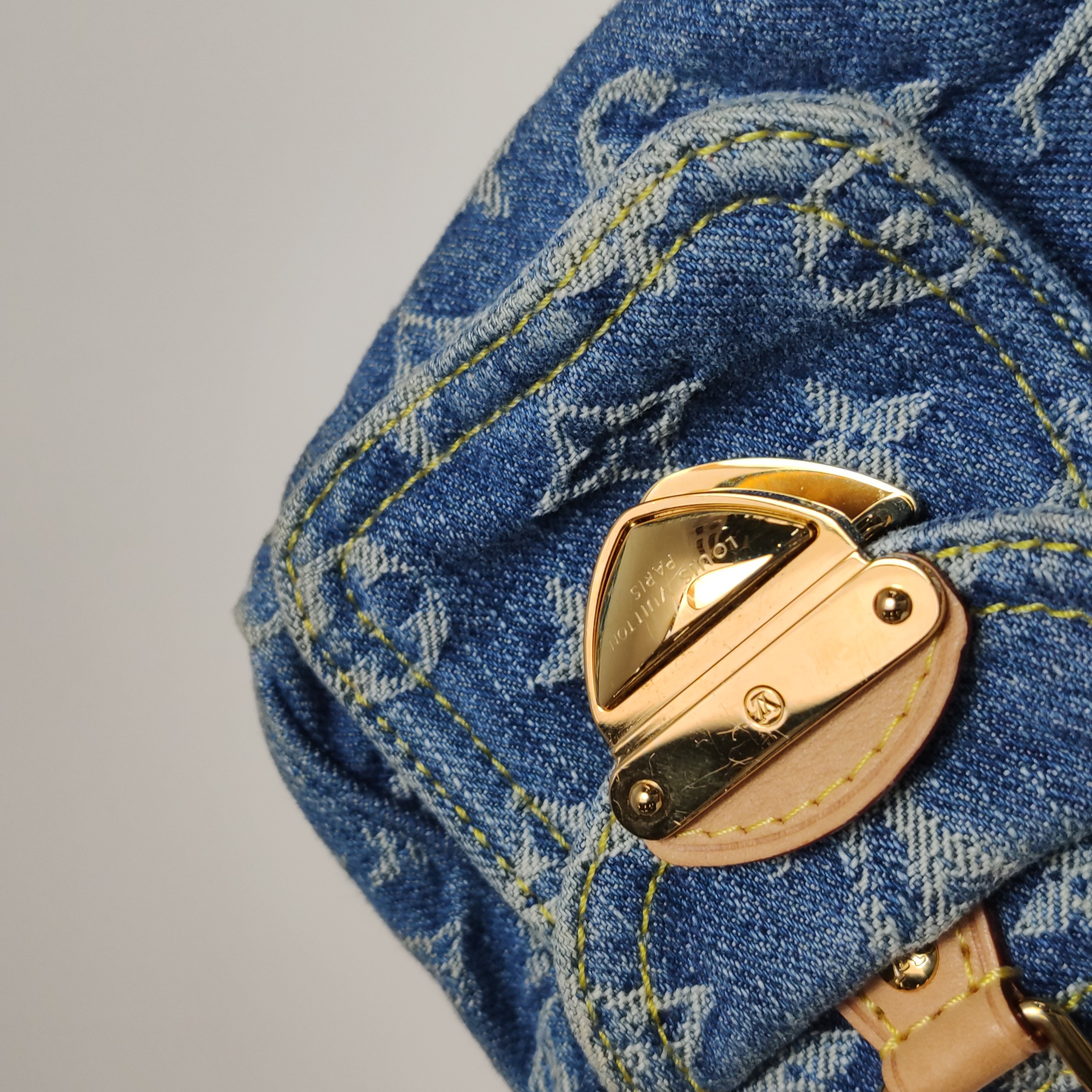 Louis Vuitton(LV) Speedy Bandouliere NM Bag Monogram Denim Nano — photo 22 of 23