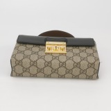 Gucci Padlock Top Handle Bag GG Coated Canvas and Leather Mini — thumbnail 6