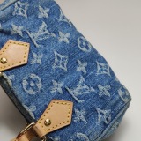 Louis Vuitton(LV) Speedy Bandouliere NM Bag Monogram Denim Nano — thumbnail 23