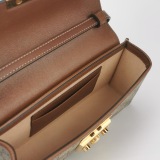Gucci Padlock Top Handle Bag GG Coated Canvas and Leather Mini — thumbnail 7