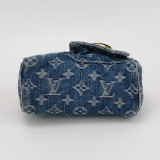 Louis Vuitton(LV) Speedy Bandouliere NM Bag Monogram Denim Nano — thumbnail 6