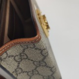 Gucci Padlock Top Handle Bag GG Coated Canvas and Leather Mini — thumbnail 12