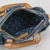 Louis Vuitton(LV) Speedy Bandouliere NM Bag Monogram Denim Nano — thumbnail 8