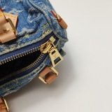 Louis Vuitton(LV) Speedy Bandouliere NM Bag Monogram Denim Nano — thumbnail 14