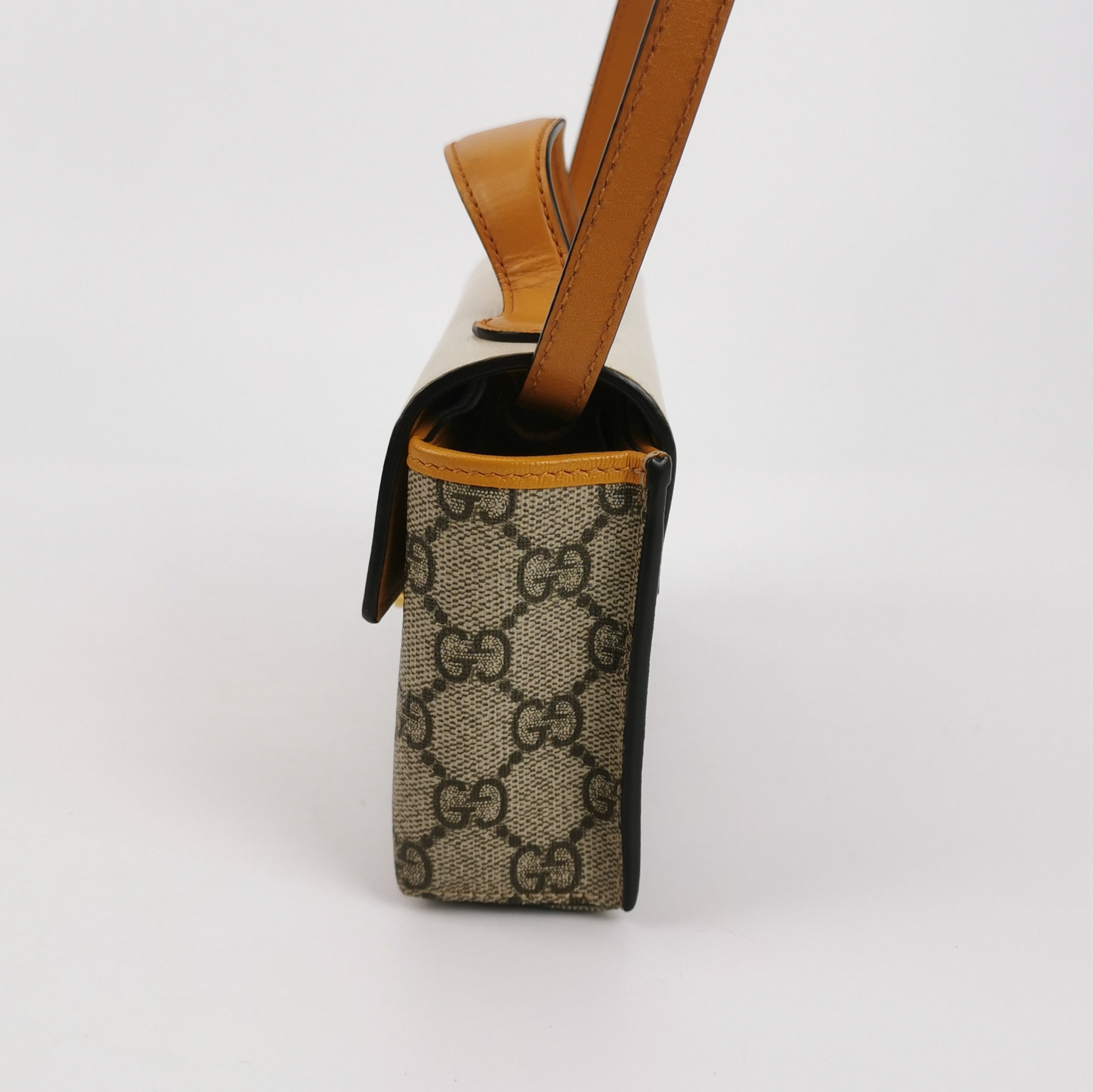 Gucci Padlock Top Handle Bag GG Coated Canvas and Leather Mini — photo 4 of 14