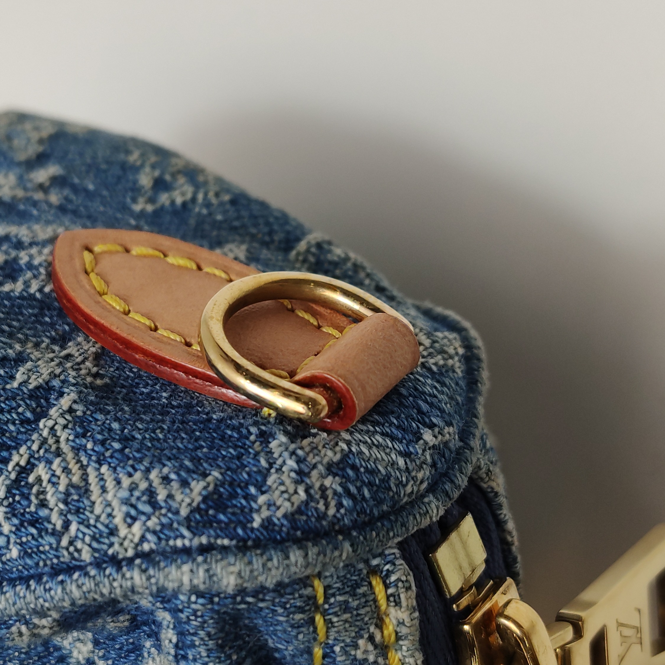 Louis Vuitton(LV) Speedy Bandouliere NM Bag Monogram Denim Nano — photo 15 of 19