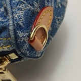 Louis Vuitton(LV) Speedy Bandouliere NM Bag Monogram Denim Nano — thumbnail 15