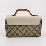Gucci Padlock Top Handle Bag GG Coated Canvas and Leather Mini — thumbnail 3