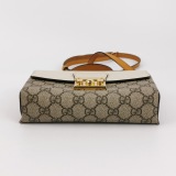 Gucci Padlock Top Handle Bag GG Coated Canvas and Leather Mini — thumbnail 6