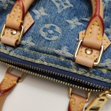 Louis Vuitton(LV) Speedy Bandouliere NM Bag Monogram Denim Nano — thumbnail 18