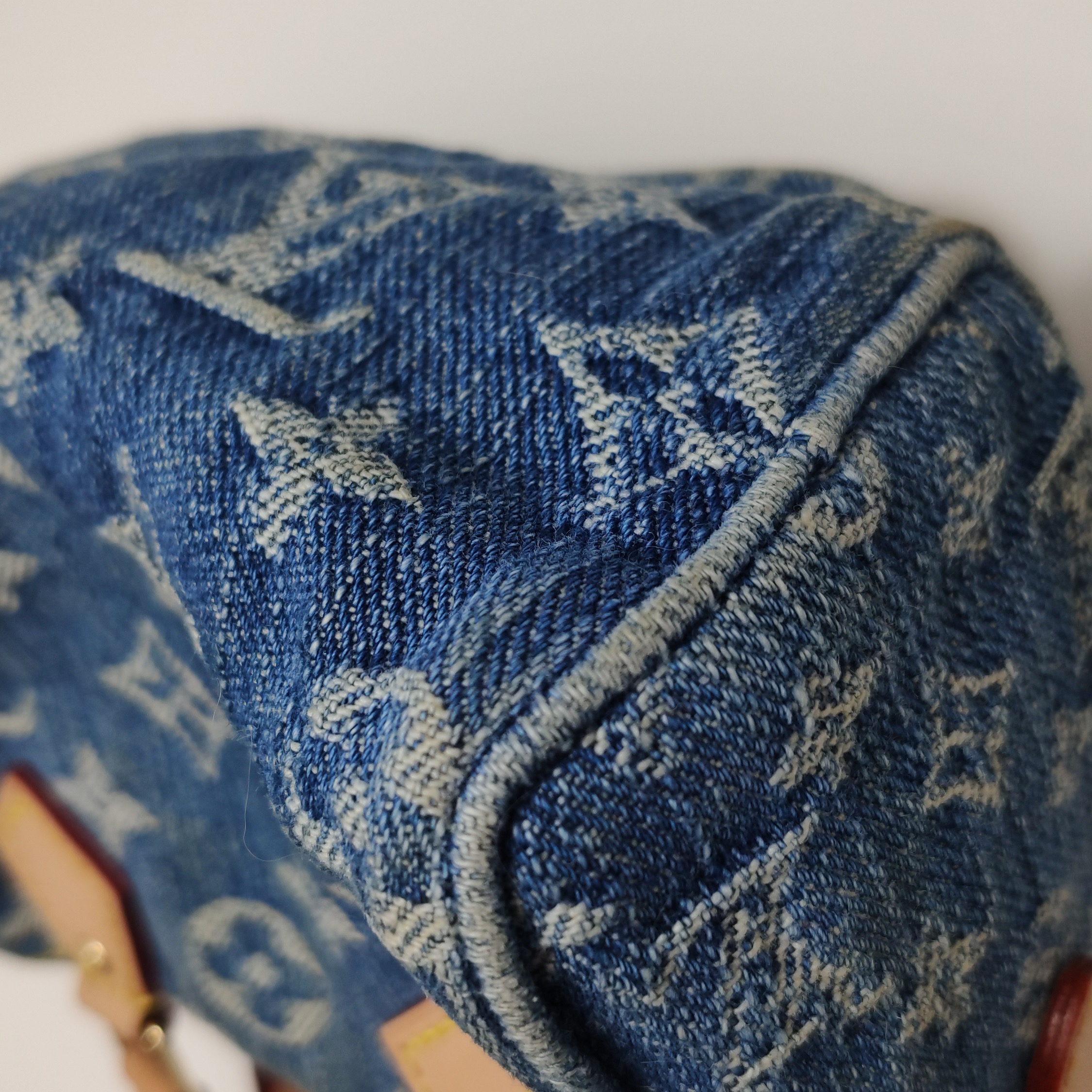 Louis Vuitton(LV) Speedy Bandouliere NM Bag Monogram Denim Nano — photo 13 of 19
