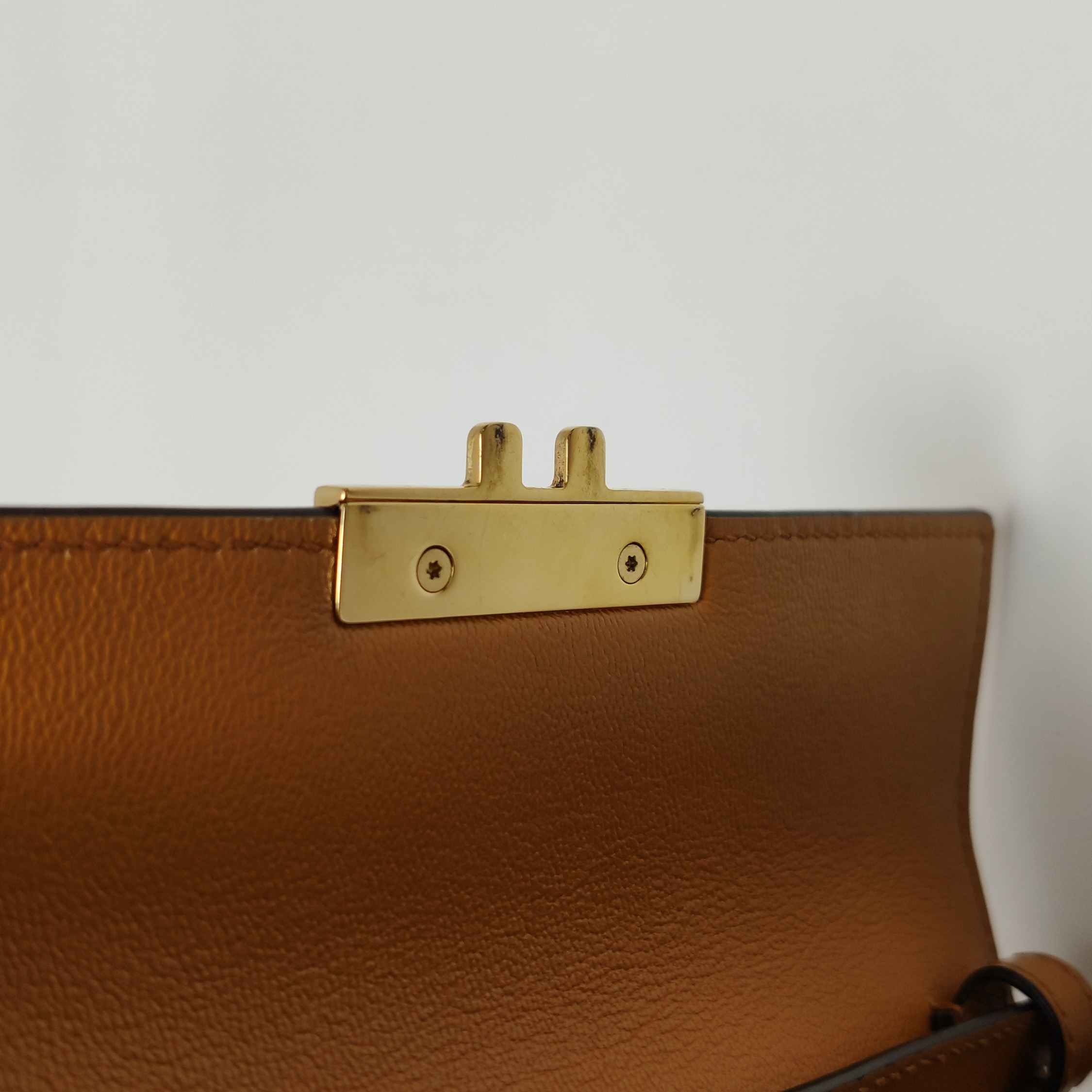Gucci Padlock Top Handle Bag GG Coated Canvas and Leather Mini — photo 11 of 14