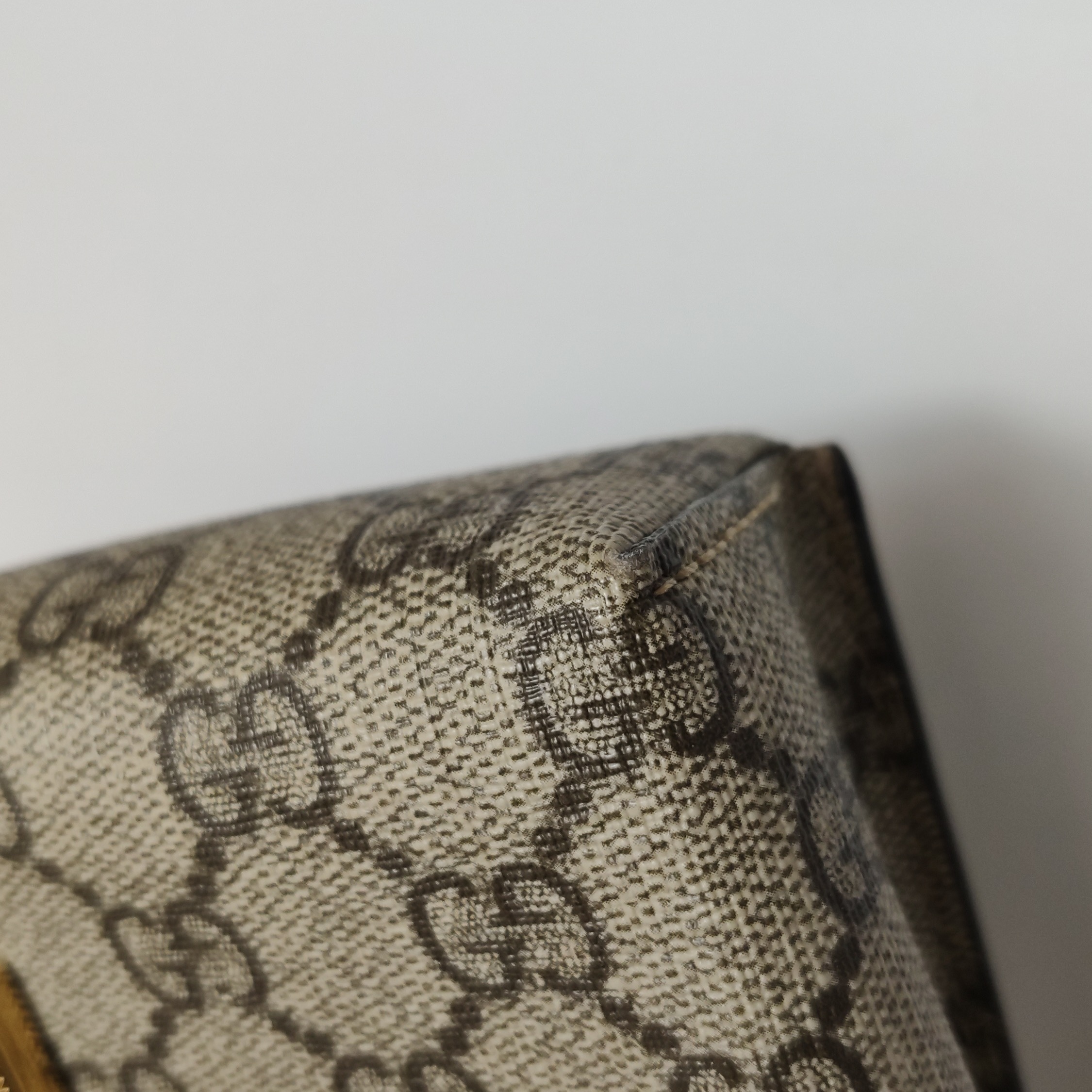 Gucci Padlock Top Handle Bag GG Coated Canvas and Leather Mini — photo 12 of 14