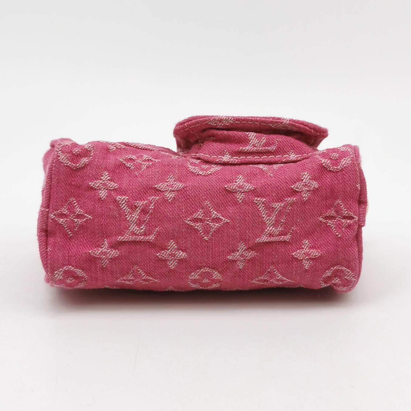 Louis Vuitton(LV) Speedy Bandouliere NM Bag Monogram Denim Nano — photo 6 of 16
